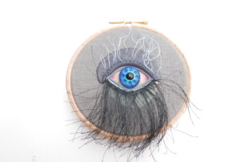 smokey eye embroidery