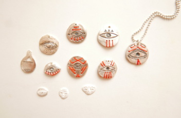 the collection of sterling silver bnecklaces