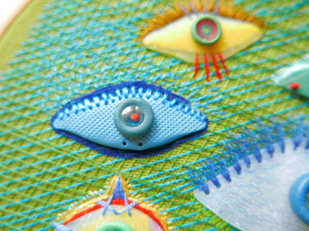 Details of hand embroidery