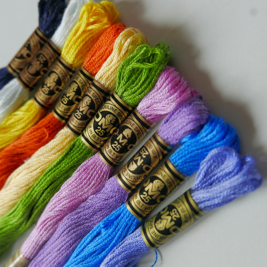 Wool hand embroidery deals thread